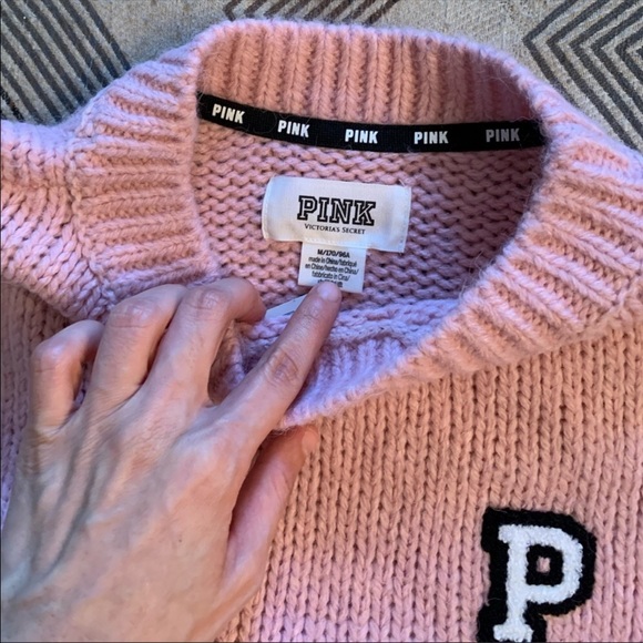 Pink Victoria’s Secret Sweater - Picture 2 of 3